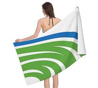 Serviette De Sauna City of Brooklyn Park Official Sealife Drap De Plage Microfibre Draps De Bain Doux Serviettes De Bain pour Les Voyage La Natation Le Surf 80X130Cm
