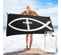 Serviette De Sauna La Croix Est Un Symbole Religieux du Christianisme Drap De Plage Microfibre Confortable Draps De Bain pour Les Voyage Gym Le Camping 80X130Cm