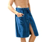 Serviette de Sauna Peignoir doux et absorbant grande taille avec poche