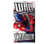 Serviette de sauna pour enfant - Serviette de plage - Serviette de bain - 70 x 140 cm - Cadeau microfibre (Spiderman)