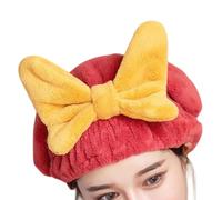 Serviette De Séchage Pour Cheveux 27x26cm Bonnet Absorbant De Tête Avec