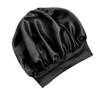 Serviette de sommeil pour cheveux - Serviette de séchage en satin pour femme - Bonnet en satin lisse - Bonnet de nuit anti-frisottis - Turban de protection pour la plupart des types - Emballage de