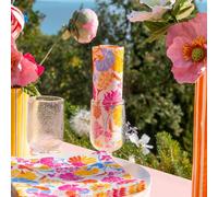 Serviette de table 40x40 jetable intissé Françoise PAVIOT paquet de 20 - Bouquet