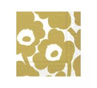 Serviette de table Cocktail 25X25 Jetable IHR Paquet de 20 - Marimekko, Unikko or