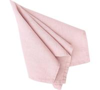 Serviette de table en tissu rose
