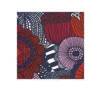 Serviette de table Lunch 33X33 Jetable IHR Paquet de 20 - Marimekko, Siirtolapuutarha bleu