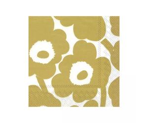 Serviette de table Lunch 33X33 Jetable IHR Paquet de 20 - Marimekko, Unikko or