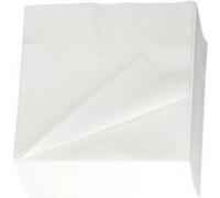 Serviette de table ouate blanche 2 plis 39 x 39 cm - Paquet de 150
