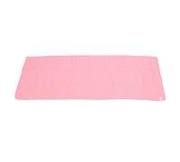 Serviette de Tapis de Pilate, Serviette de Tapis de Pilate en Microfibre Absorbante, Résistante aux Rides, Allongée et Respirante pour la Pratique du Pilate (Rose)