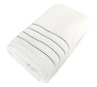 Serviette de toilette 50x100 cm 100% coton 500 g/m² CHARM Blanc