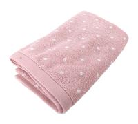Serviette de toilette 50x100 cm EFFICIENCE DOTS rose flamingo