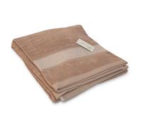 Serviette de toilette 50x100 cm FICUS Marron 500 g/m2 pur coton biologique