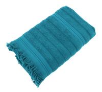 Serviette de toilette 50x100 cm NATURAL STRIPES canard