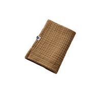 AltoBuy OUREA - Serviette de Toilette 50x90cm Gaze de Coton Camel