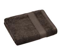 Serviette de toilette coton 550 g/m2 50x90 cm NAÏA marron Café