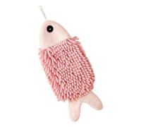 Serviette de Toilette Douce et absorbante à Motif de Poisson | Serviette absorbante à séchage Rapide avec Boucle pour Salle de Bain, Cuisine, hôtel, Famille, Adultes