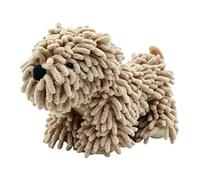 Serviette de toilette en forme de chiot, 13 cm, douce et absorbante, en chenille, pour les peaux délicates. Confort optimal grâce à son séchage rapide. Idéale pour les femmes, lesenfants et pour la m