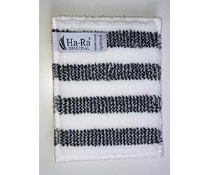 Serviette de toilette Ha-Ra - Blanc / Gris