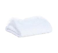 Serviette de toilette uni Vivaraise Zoe Blanc 50x100 cm