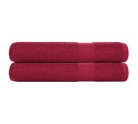 Serviette de Visage Essuie-main Cuisine Salle de Bain Bain 100% Coton vidaXL