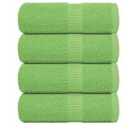 Serviette de Visage Essuie-main Cuisine Salle de Bain Bain 100% Coton vidaXL