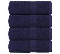 Serviette de Visage Essuie-main Cuisine Salle de Bain Bain 100% Coton vidaXL