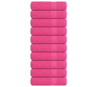 Serviette de Visage Essuie-main Cuisine Salle de Bain Bain 100% Coton vidaXL