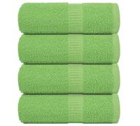 Serviette de Visage Essuie-main Cuisine Salle de Bain Bain 100% Coton vidaXL
