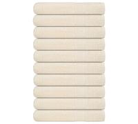 Serviette de Visage Essuie-main Cuisine Salle de Bain Bain 100% Coton vidaXL