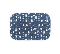 Serviette de visage polyvalente lavable en coton doux pour la peau, lingette pour la bouche de bébé, serviette de salive solide/conception de dessin animé pour nouveau-nés essentiels