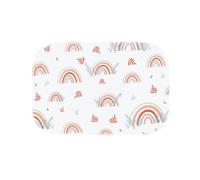 Serviette de visage polyvalente lavable en coton doux pour la peau, lingette pour la bouche de bébé, serviette de salive solide/conception de dessin animé pour nouveau-nés essentiels