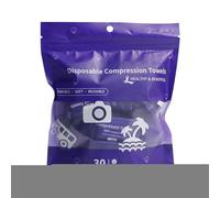 Serviette De Voyage Compressée, 30 Pièces Douces Absorbantes, Gants De Toilette Serviettes Compressées Pour Le Visage, Pour Camping Salle De Bain Plage Hôtel Gym Spa Maquillage