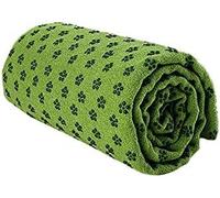 Serviette de yoga en microfibre - 183 x 63 cm - Antidérapante - Douce et respirante - Antidérapante - Convient pour le fitness et l'éducation (183 x 63 cm, vert classique)