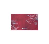 Serviette de yoga en microfibre - Taille : 38,1 x 61 cm - Tapis de yoga - Serviette d'entraînement sportif (Iris)