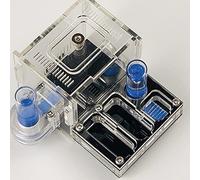 Serviette d'eau dural Atelier de Fourmis nid d'acrylique Fourmis Maison de Ferme Zone d'activité Poche Mini Nouveau nid de Fourmis (Black)