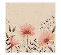 Serviette « Delicate Flowers »