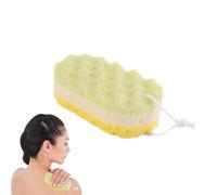 Serviette d'essuyage de brosse de bain, serviette de bain douce | Éponge corporelle ergonomique délicate | Serviette de bain douce à texture vague pour les amis de la famille