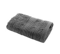 Serviette d'Invité ""Tendresse"" 30x50cm Anthracite