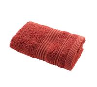 Serviette d'Invité ""Tendresse"" 30x50cm Terracotta