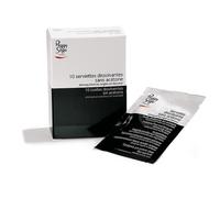 Serviette Dissolvante - Peggy Sage - Sans acétone - Boîte de 10 sachets individuels