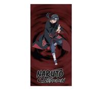 CERDÁ Life's Little Moments – Serviette de bain enfant Naruto 70x140 cm Marron/Noir - 100% polyester