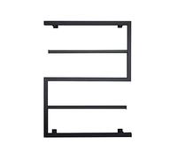 Serviette électrique chauffeur mural serviette à serviette à serviette plus chaude 89W Rack de serviette électrique intelligente rails de serviette chauffée en acier inoxydable 6 barre de serviette