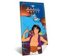 Serviette en coton Aladdin Disney noir G