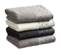 Serviette en Coton Pur à Six Couches, 4 Pièces, pour Visage