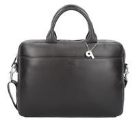 Serviette en cuir PICARD Milano - 38 cm - compartiment Laptop - couleur cafe