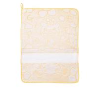 Serviette en éponge à broder - serviette de maternelle à broder - 40 x 50 cm - Fabriqué en Italie (jaune)