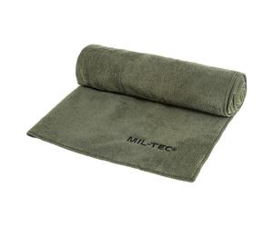Serviette en mcrofibre 60 x 120 Mil-Tec - Olive