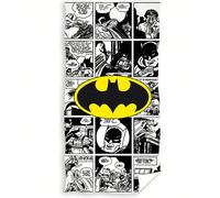 SERVIETTE EN MICROFIBRE BATMAN "HERO" - Serviette sous licence officielle de haute qualité - Serviette sous licence officielle avec des designs exclusifs - Serviette sous licence officielle douce et a