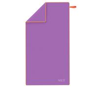 Serviette en microfibre - NILS - NCR12 - 180x100 cm - Violet-Rouge - Super absorbant - Séchage rapide - Compacte