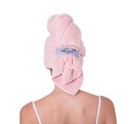 Serviette en microfibre pour cheveux bouclés avec sangle Serviette pour cheveux bouclés Serviette gaufrée pour cheveux bouclés Anti-frisottis Séc